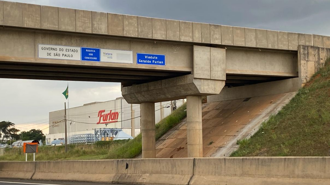 Governador confirma nome de "Geraldo Furlan" a viaduto de Limeira