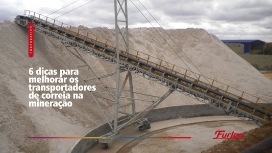 6 dicas para melhorar os transportadores de correia na mineração