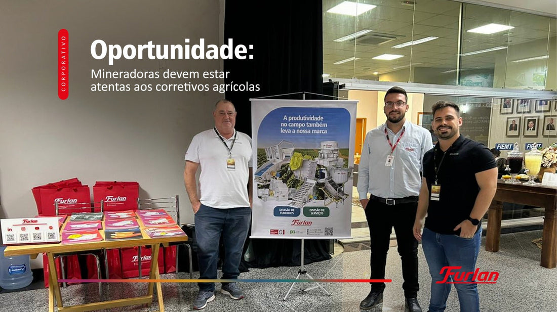 Oportunidade: mineradoras devem estar atentas aos corretivos agrícolas