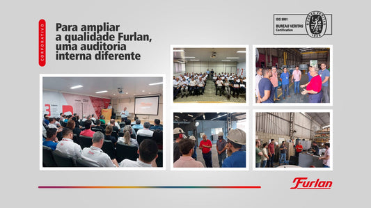 Para ampliar a qualidade Furlan, uma auditoria interna diferente