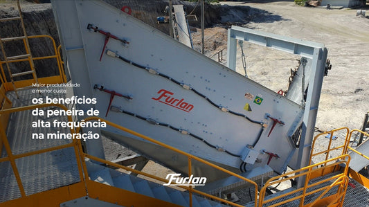 Maior produtividade e menor custo: os benefícios da peneira de alta frequência na mineração