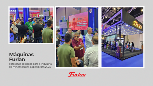 Máquinas Furlan apresenta soluções para a indústria da mineração na Exposibram 2025