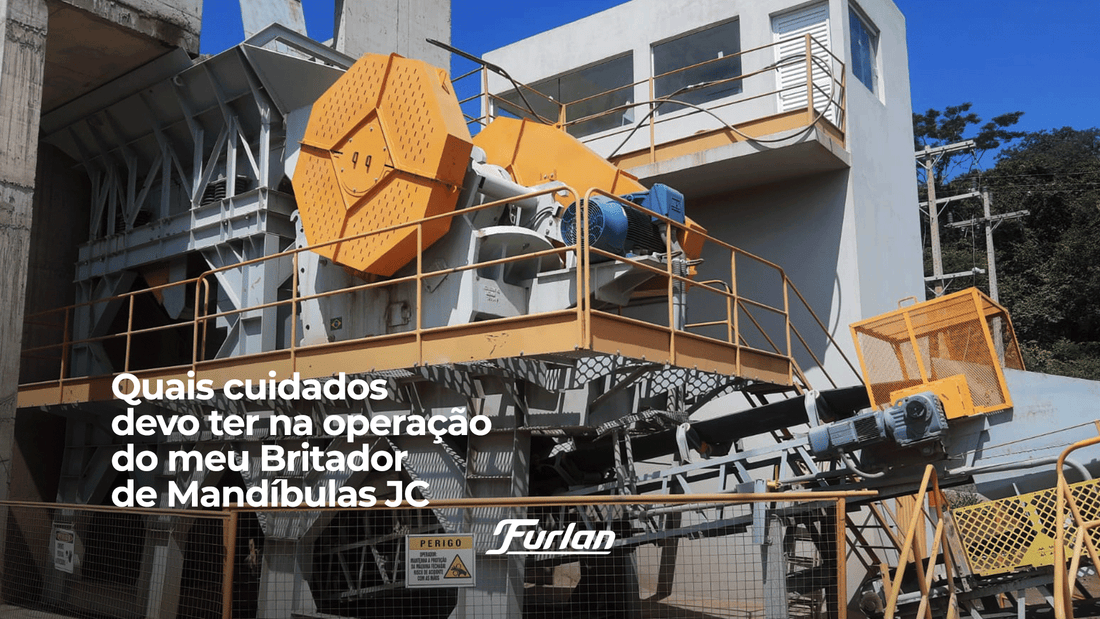 Quais cuidados devo ter na operação do meu Britador de Mandíbulas JC