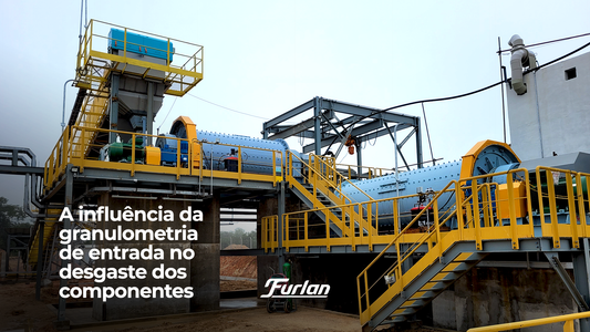 A influência da granulometria de entrada no desgaste dos componentes