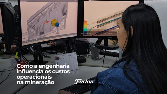 Como a engenharia influencia os custos operacionais na mineração?