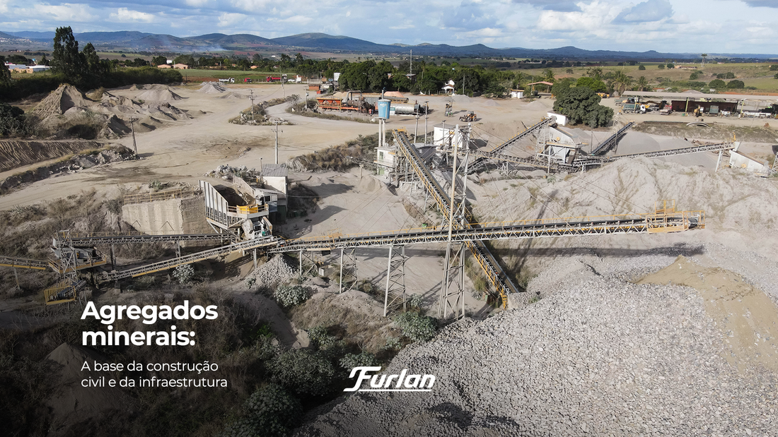 Agregados minerais: a base da construção civil e da infraestrutura
