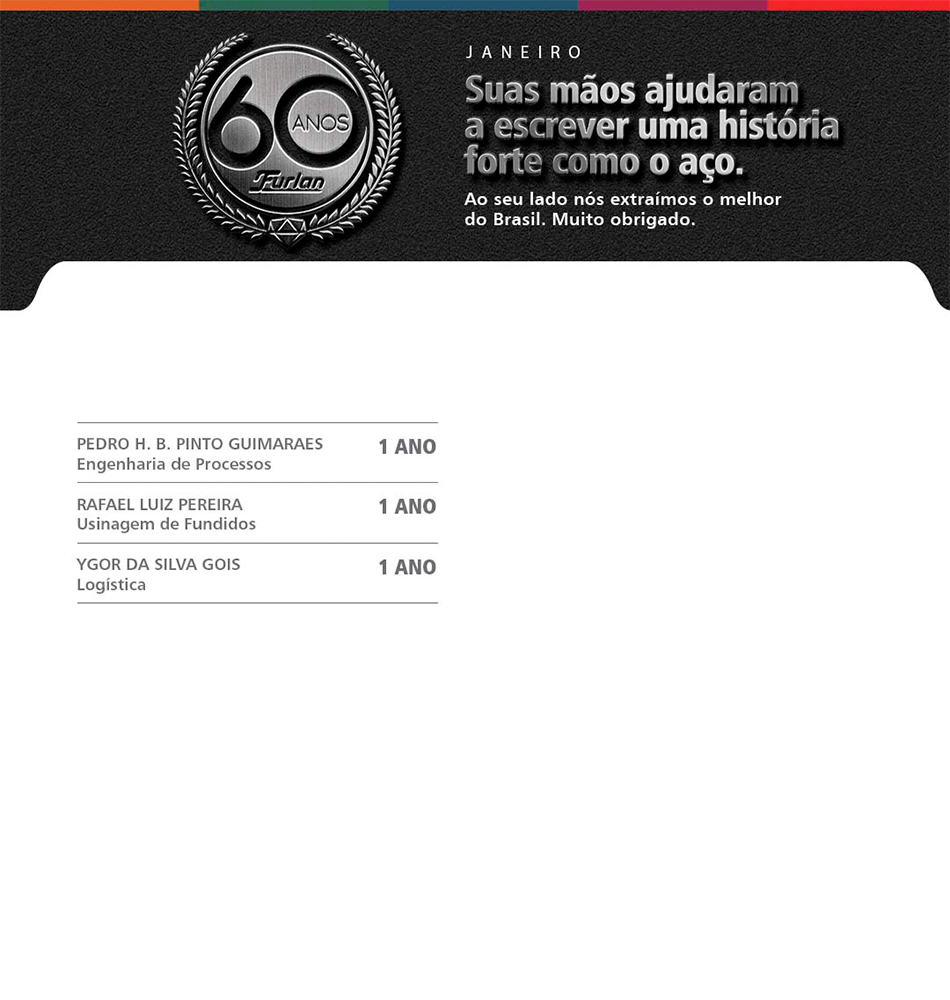 Tempo de casa 01/2022